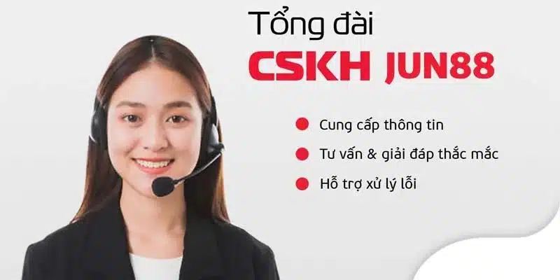 Jun88 luôn hỗ trợ kịp thời để mang đến trải nghiệm trọn vẹn nhất